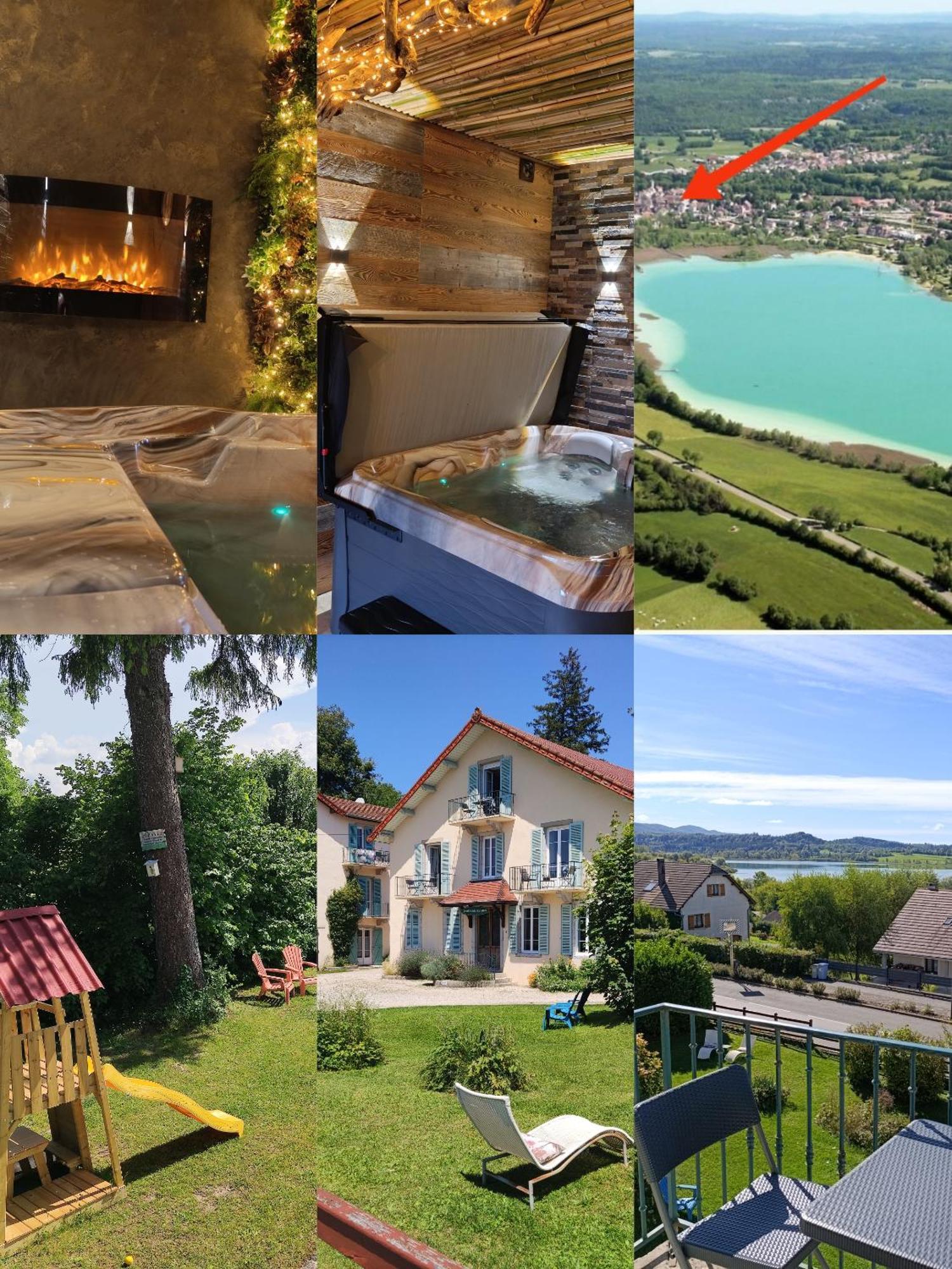 Villas-Du-Lac Appartements De Vacances Et Espace Spa Prive Clairvaux-les-Lacs Zewnętrze zdjęcie